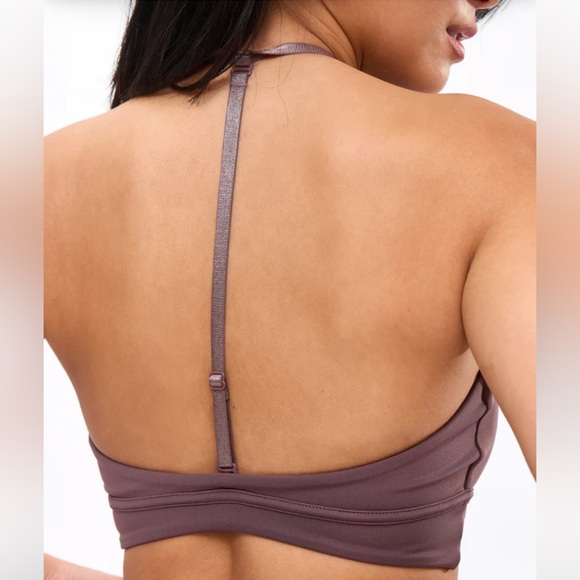 NWT Buffbunny Sultry sports bra, size L, Mocha Berry - Picture 4 of 10